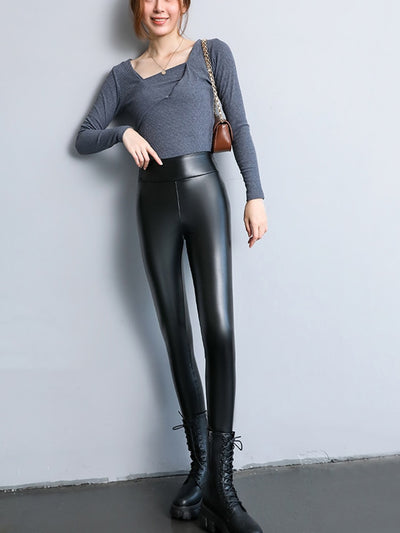 Legging en cuir coréen - KoreanxWear