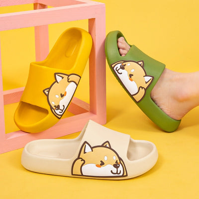 Claquettes Shiba Inu - KoreanxWear