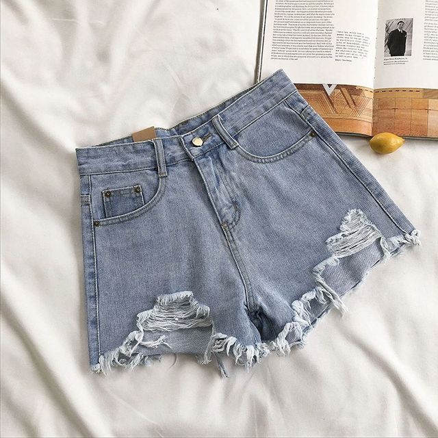 Mini short en jean - KoreanxWear