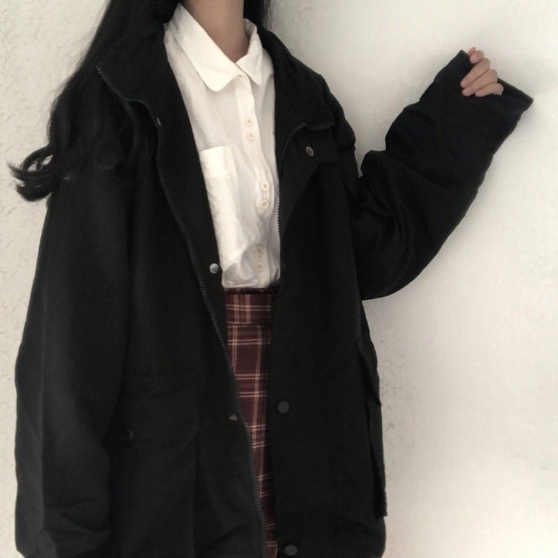 Blouson étudiante coréenne - KoreanxWear