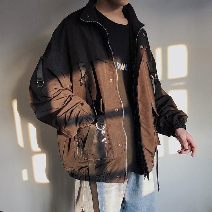 Bomber streetwear coréen - KoreanxWear