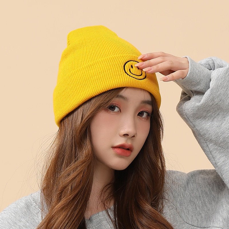 Bonnet smiley coréen - KoreanxWear