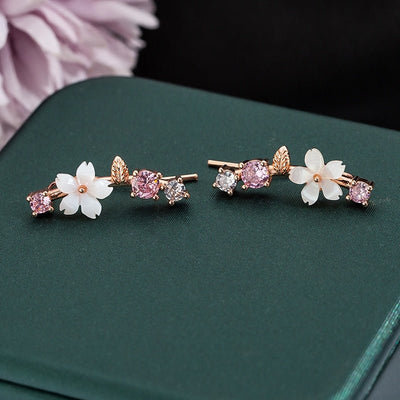 Boucles d'oreilles à fleur - KoreanxWear