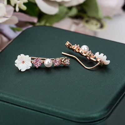 Boucles d'oreilles à fleur - KoreanxWear