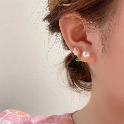 Boucles d'oreilles tulipes - KoreanxWear