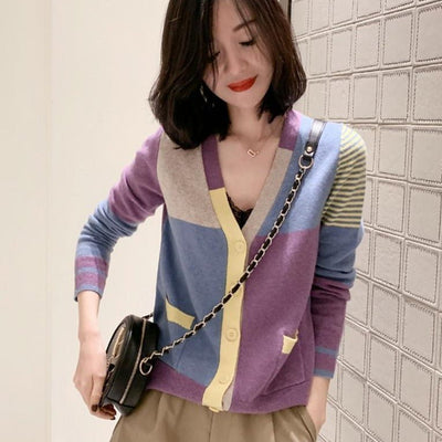 Cardigan à manches longues - KoreanxWear