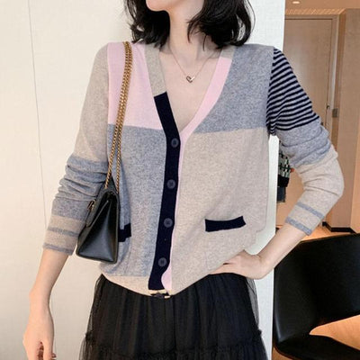 Cardigan à manches longues - KoreanxWear