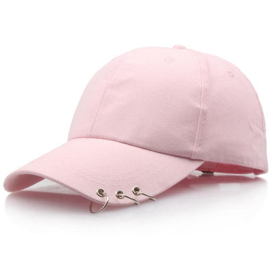 Casquette à anneaux streetwear - KoreanxWear