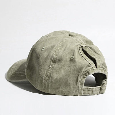 Casquette coréenne en denim - KoreanxWear