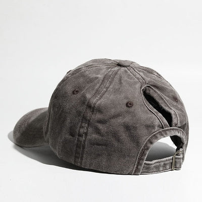 Casquette coréenne en denim - KoreanxWear