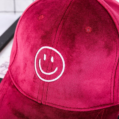 Casquette Coréenne Smiley Chic - KoreanxWear