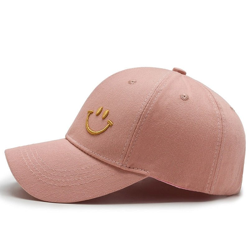 Casquette de baseball smiley - KoreanxWear