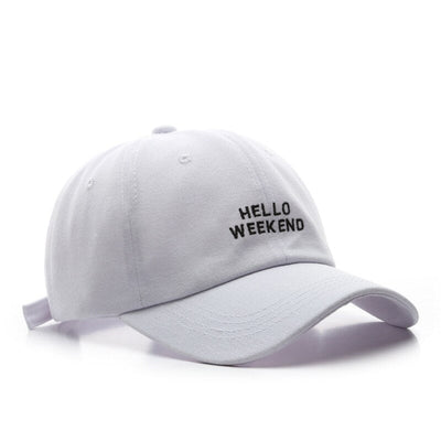 Casquette Hello Weekend - KoreanxWear