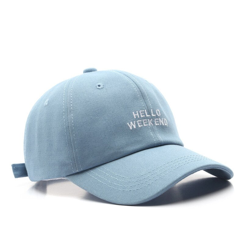 Casquette Hello Weekend - KoreanxWear