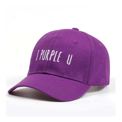 Casquette V - I purple U - KoreanxWear