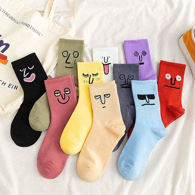 Chaussettes amusantes coréennes - KoreanxWear