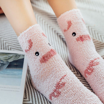 Chaussettes coréennes animaux - KoreanxWear