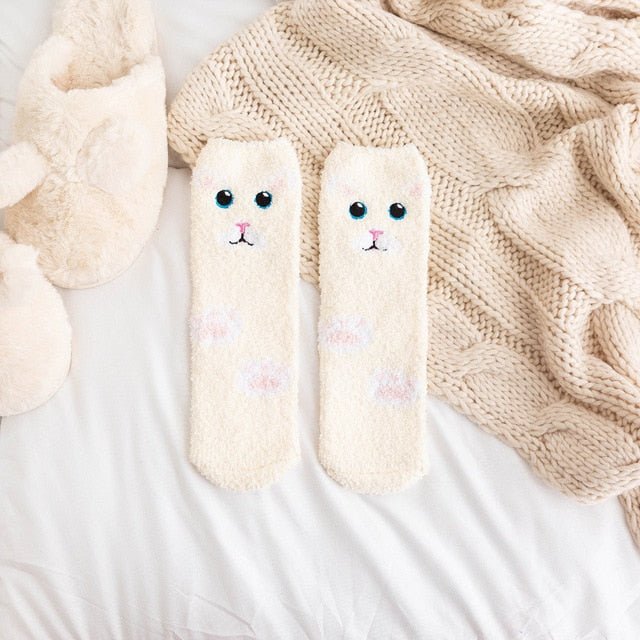 Chaussettes coréennes animaux - KoreanxWear