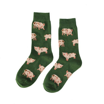 Chaussettes Coréennes Cochons - KoreanxWear