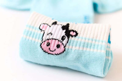 Chaussettes Coréennes Lait - KoreanxWear