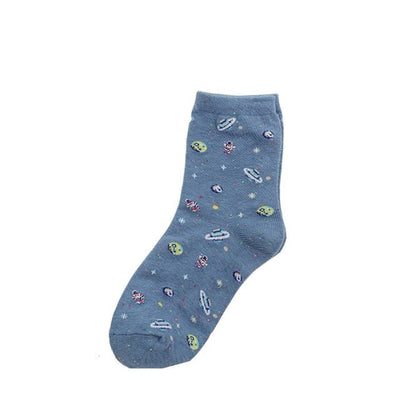 Chaussettes Galaxie Gris