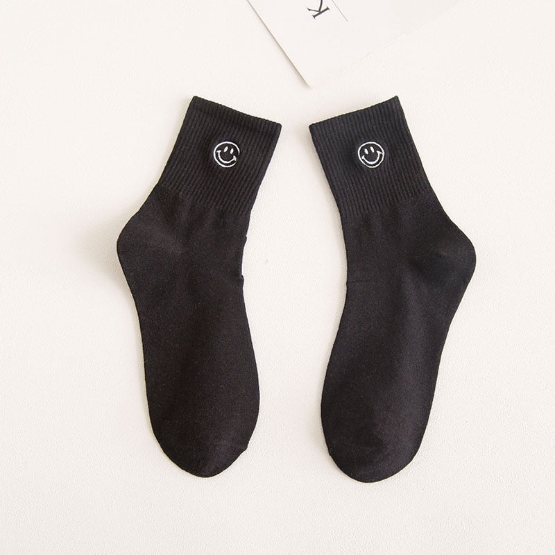 Chaussettes smileys coréennes - KoreanxWear