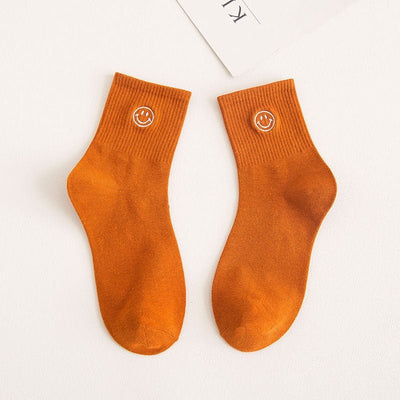 Chaussettes smileys coréennes - KoreanxWear