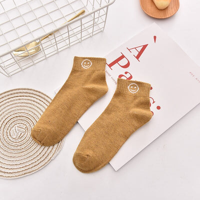 Chaussettes smileys coréennes - KoreanxWear