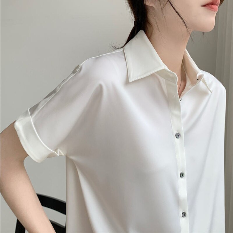 Chemise courte élégante - KoreanxWear