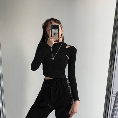 Crop top deux pièces - KoreanxWear