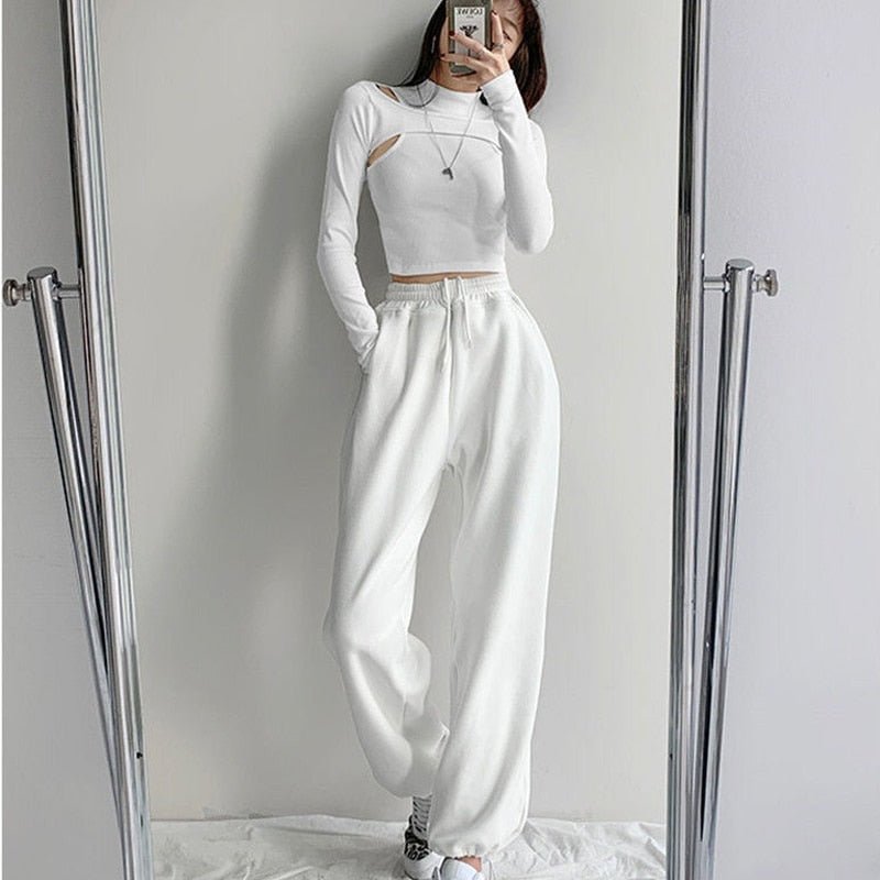 Crop top deux pièces - KoreanxWear