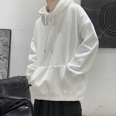 Hoodie coréen adolescent blanc