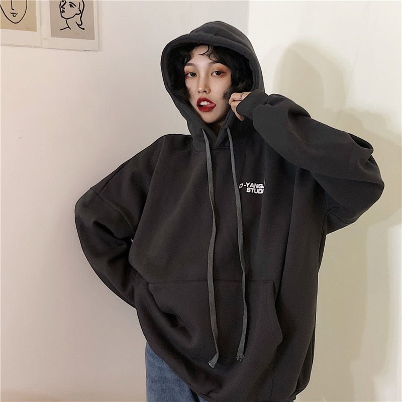 Hoodie oversize coréen - KoreanxWear