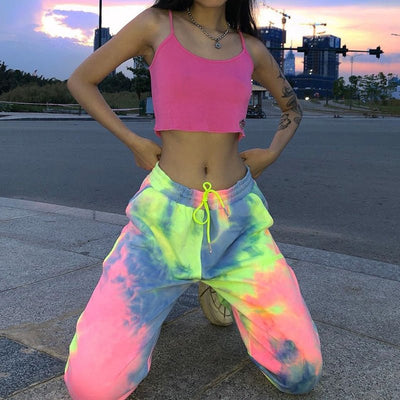 Jogging Coréen Multicolore - KoreanxWear