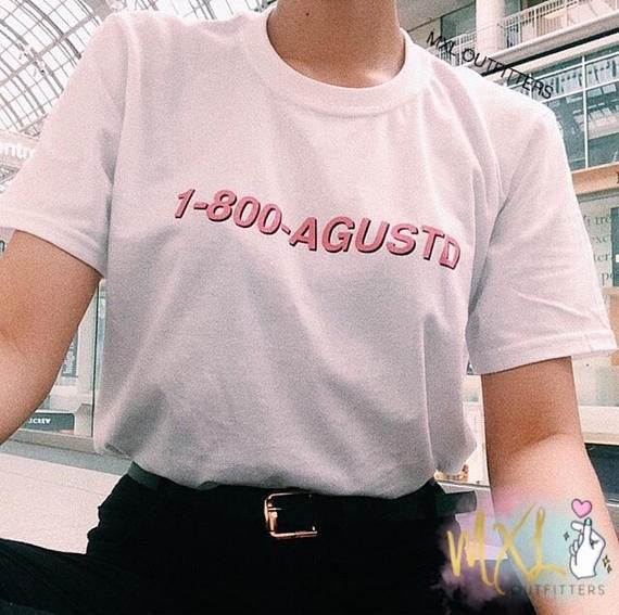 T Shirt Suga Agust D