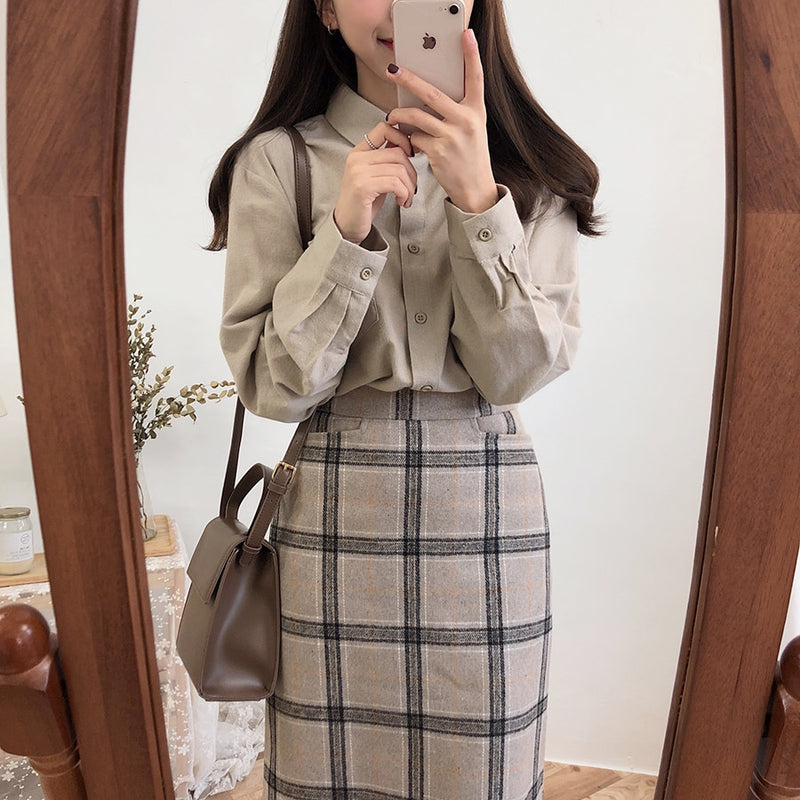 Jupe Vintage Plaid