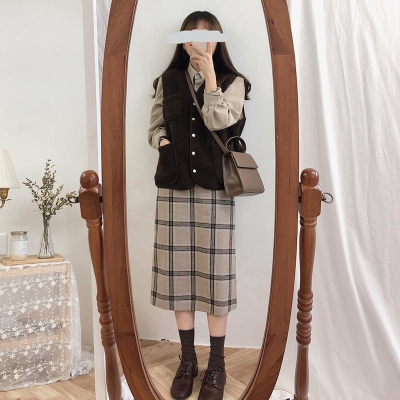 Jupe Vintage Plaid