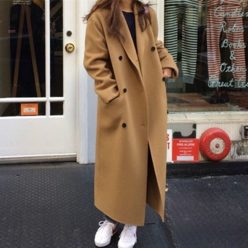 Manteau Long Coréen - KoreanxWear