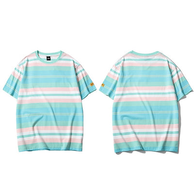 T Shirt Ulzzang Bleu