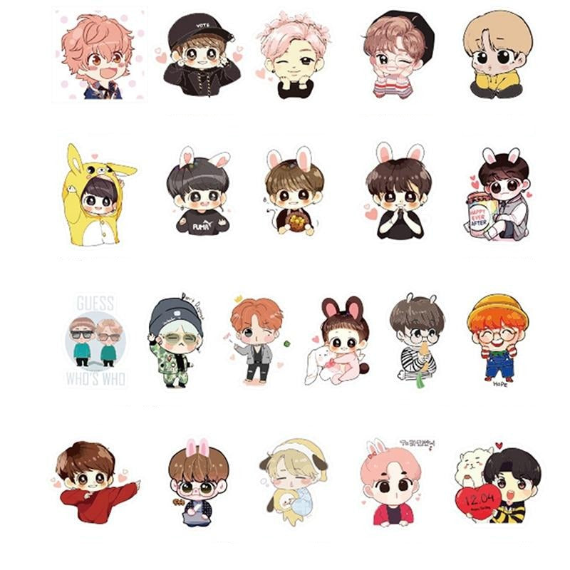 Sitckers BTS Mignon 40pc - KoreanxWear