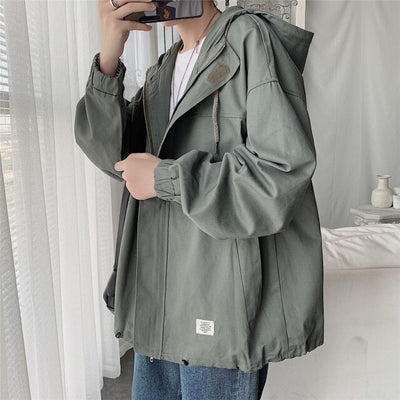 Manteau coréen léger vert