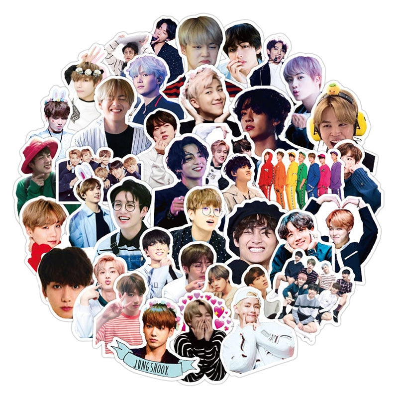 Stickers BTS Drôle 39pc - KoreanxWear