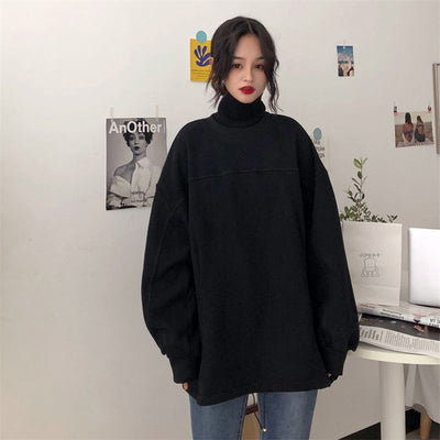 Koreanischer Rollkragenpullover