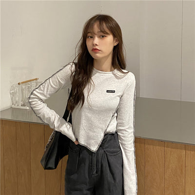 Pull coréen asymétrique - KoreanxWear