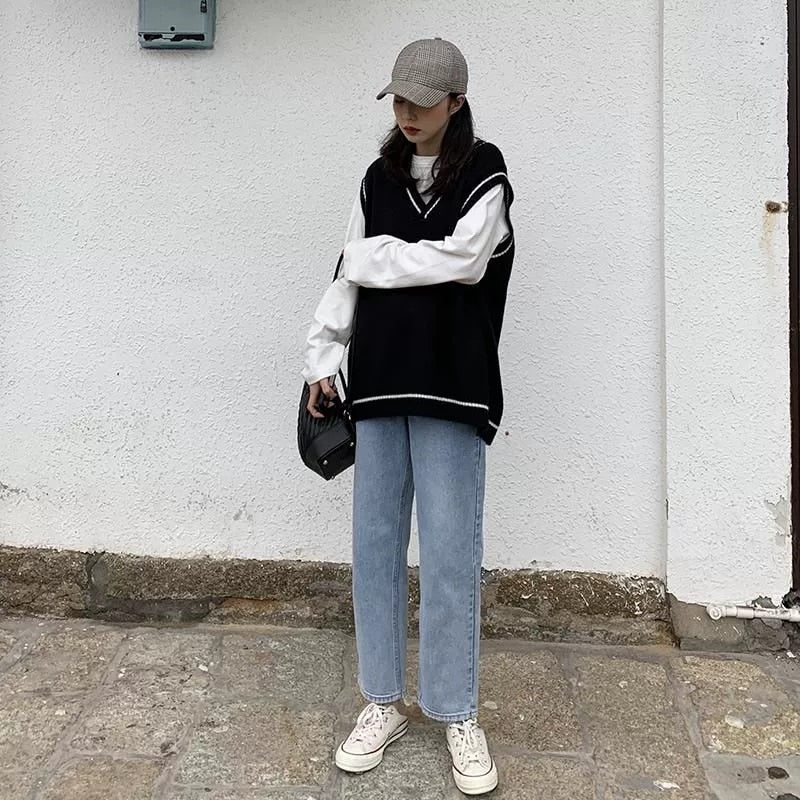 Pull coréen étudiante - KoreanxWear