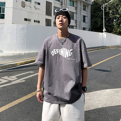 T Shirt coréen Vague - KoreanxWear