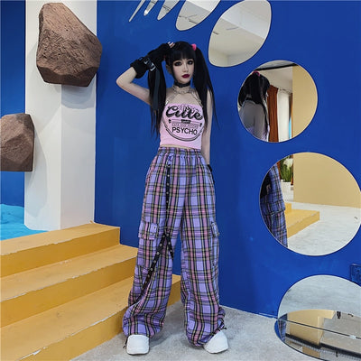 Tenue punk plaid