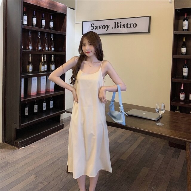 Robe col rond - KoreanxWear