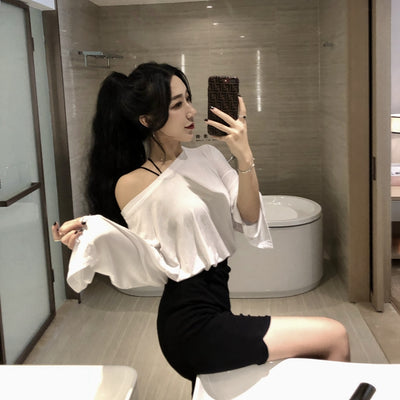 Jupe coréenne ouverte - KoreanxWear