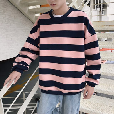 Pull coréen à bandes - KoreanxWear